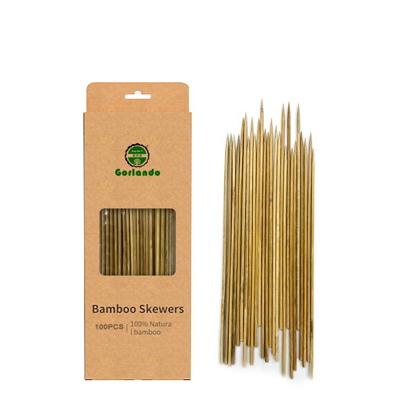 carbonized bamboo skewer
